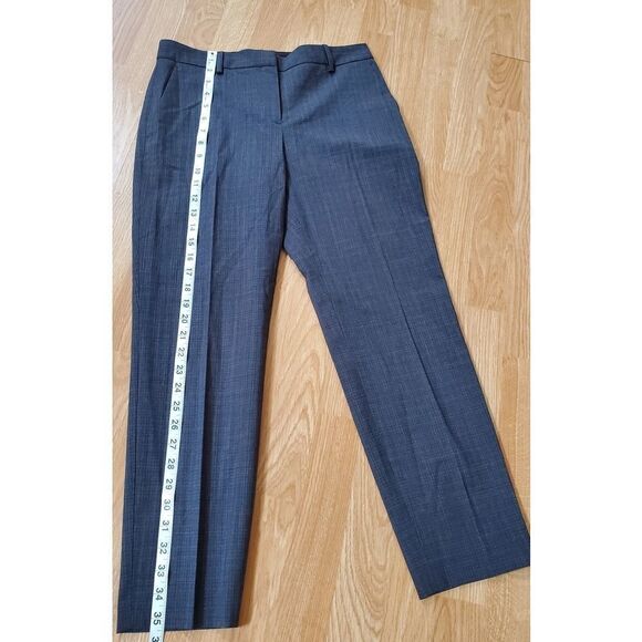 Theory Wool-Blend Cropped Pants Size 2 - Picture 7 of 12